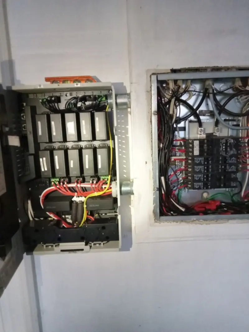 Electrical panel upgrade completed for Electrical Inspection in Newport